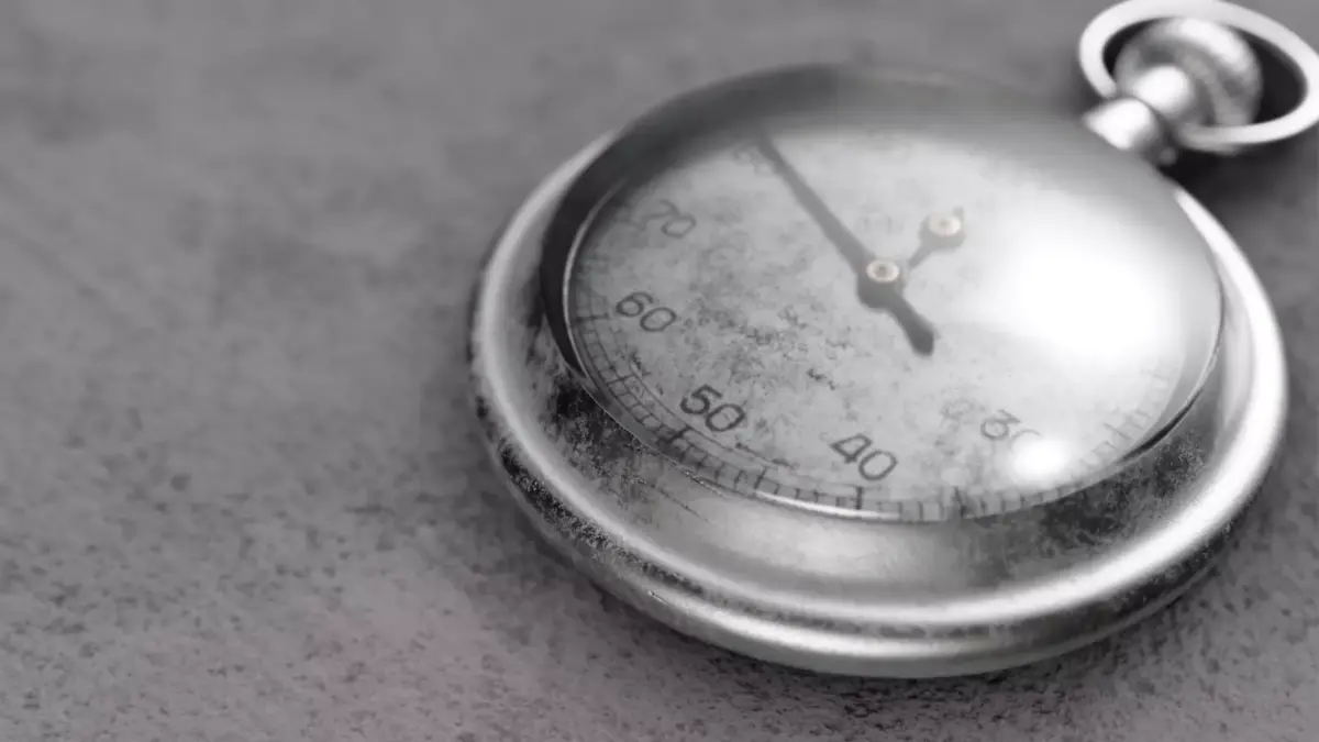 British WWII RAF Stopwatch 3D model
