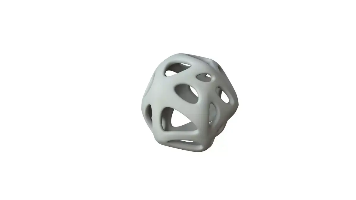 SciFi Cube Object No 18717 Low Poly Shape Texture