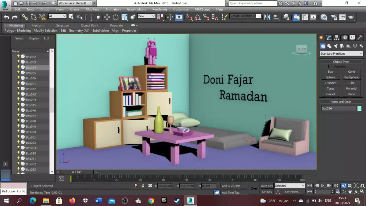 Room furniture Free 3D model