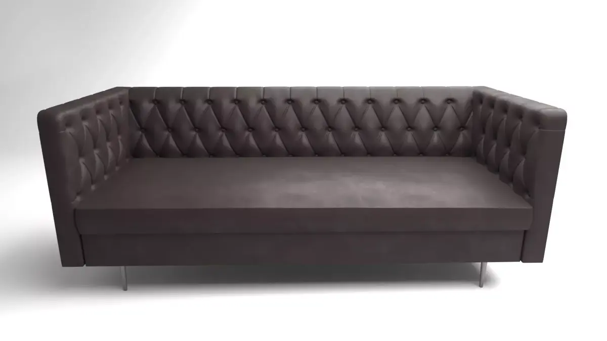 Chester sofa brown materail luxery furniture Free 3D model