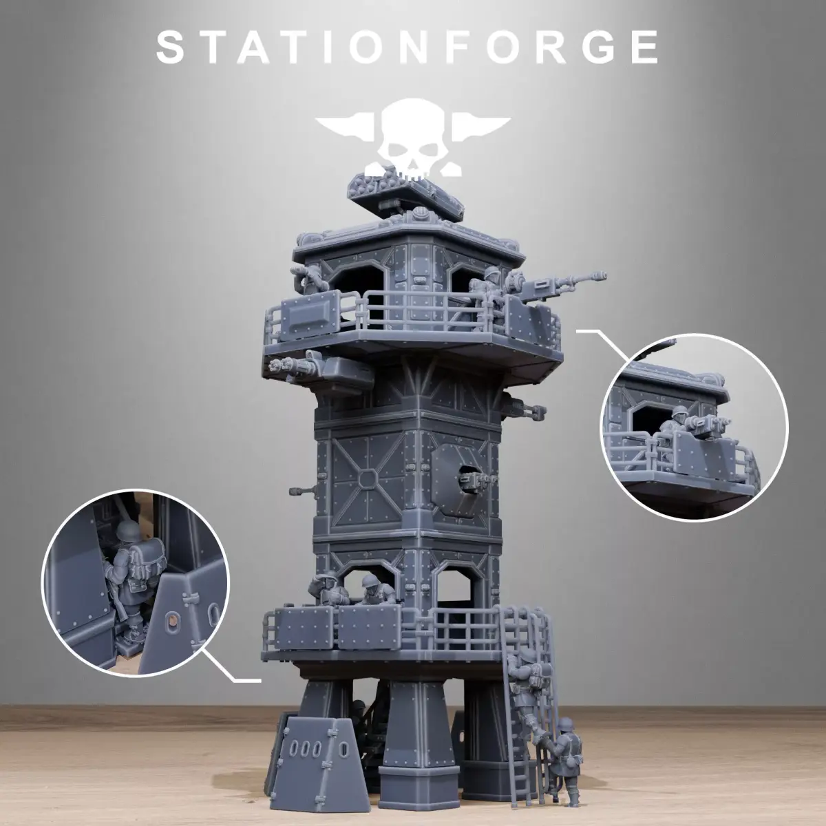 FreeGuard Tower Guard 3D print model