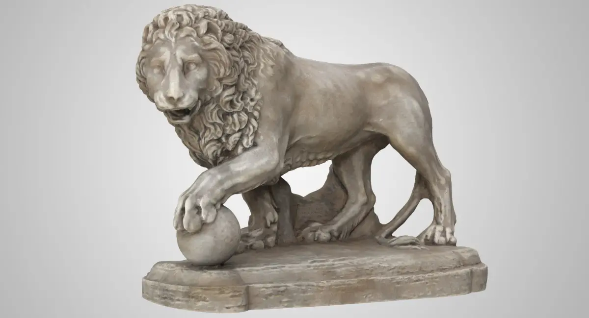 Vacca Medici Lion 3D model