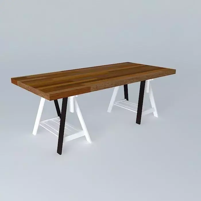 Work table Free 3D model