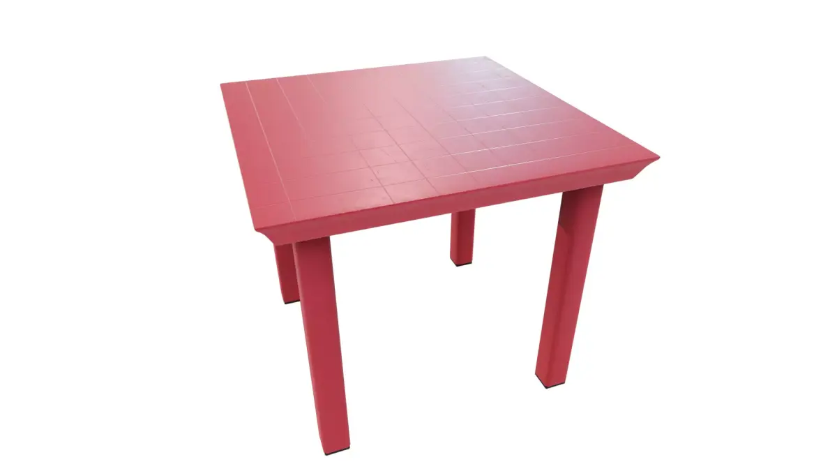 Outdoor Table  Low-poly 3D model