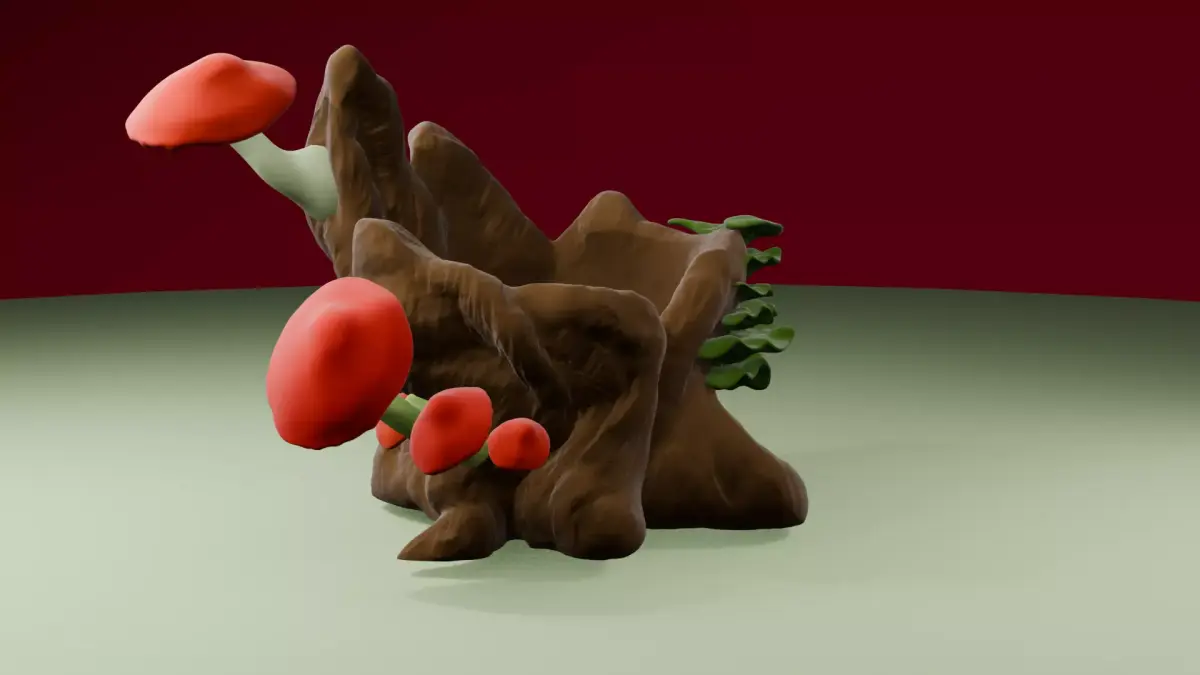 Vaso tronco da floresta Free 3D print model