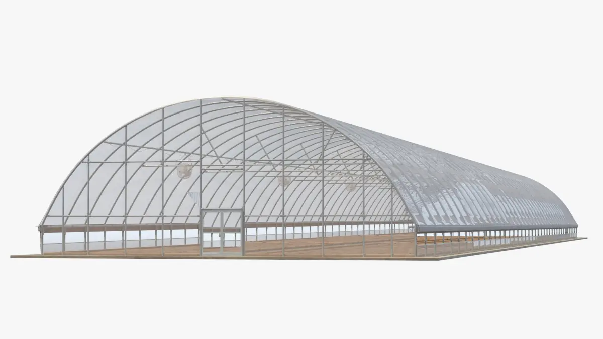 Agricultural Greenhouse Tent Frame 3D model