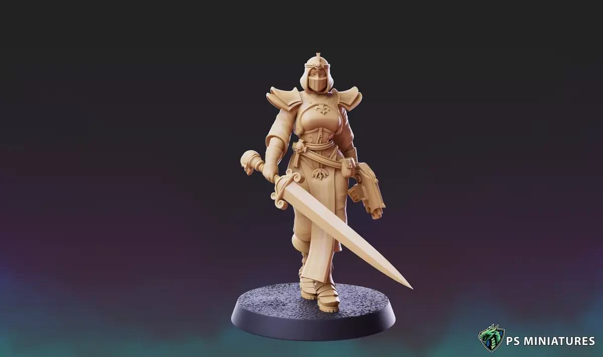 Divine Order - Initiate Pose 2 3D print model