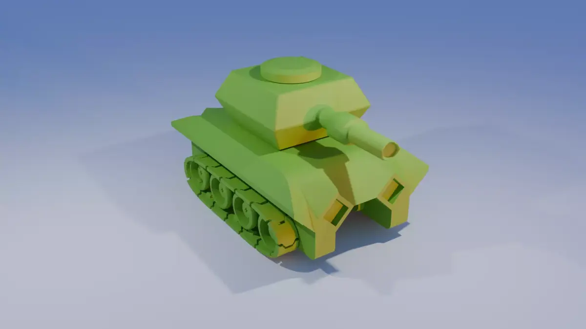Tank 3D 3D print model