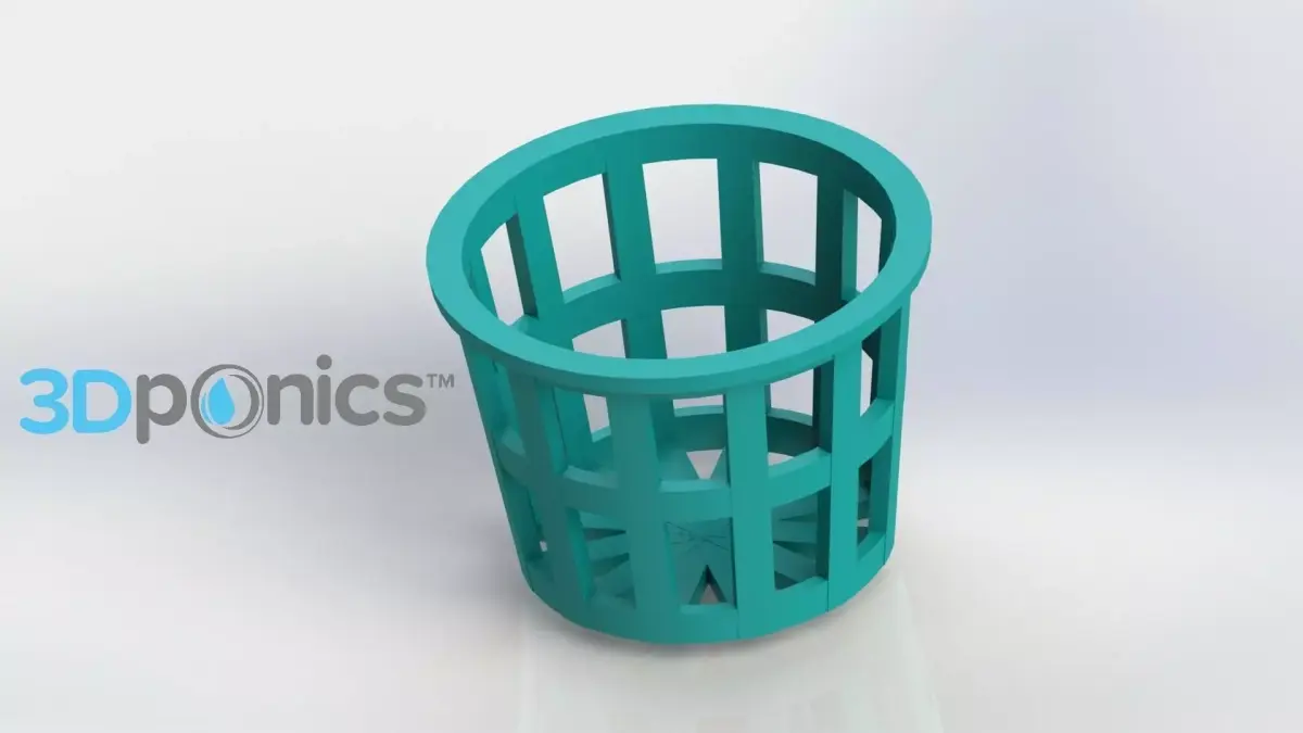 Planter - 3Dponics Herb Garden Free 3D print model