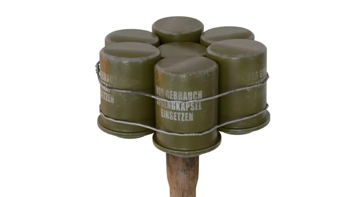 m24 grenade Low-poly 3D model purchase