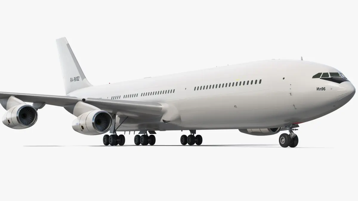 Ilyushin IL-96-400 3D model