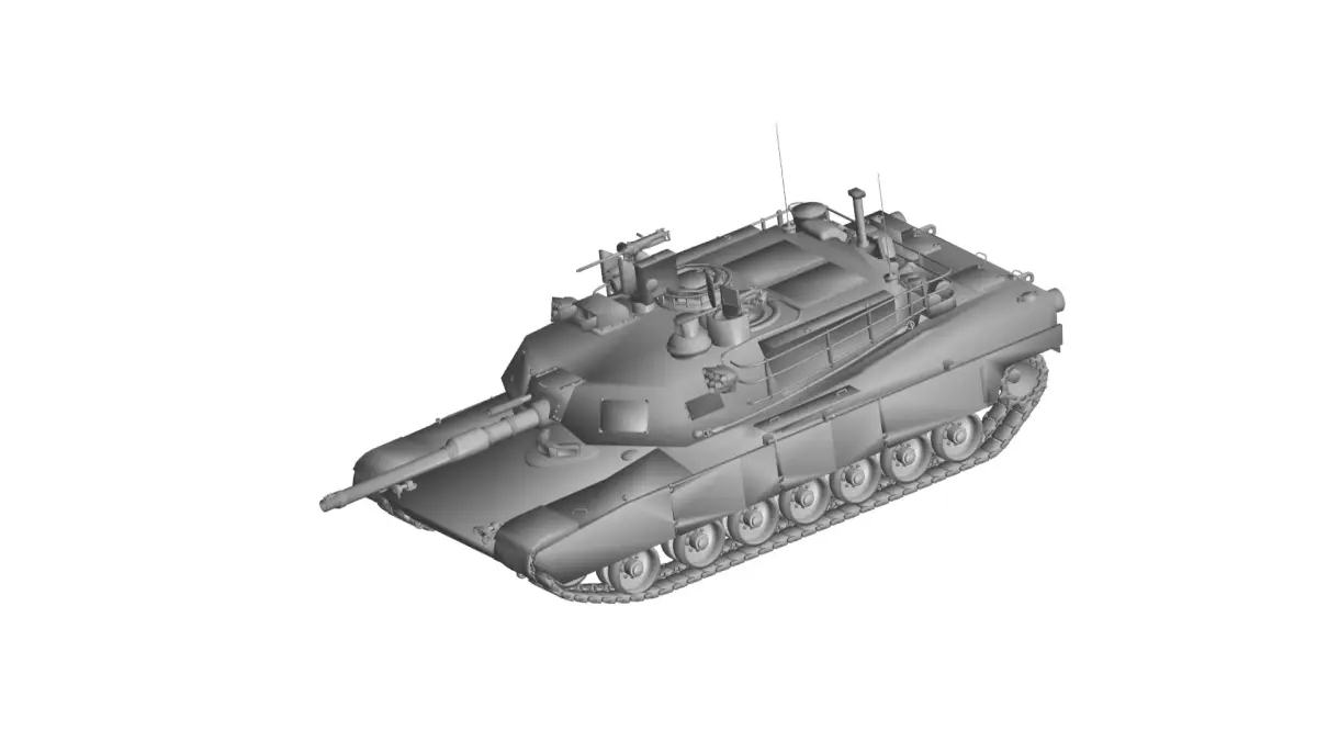 M1 Abrams   3D model