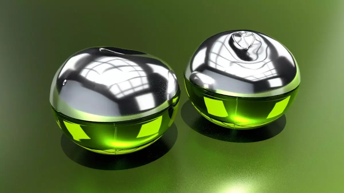 DKNY Be Delicious Perfume Free 3D model