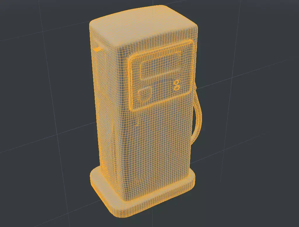Fuel dispenser 3D model  3D model