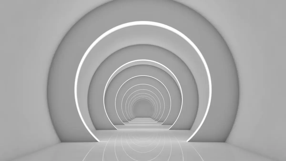 Sci Fi Tunnel 3D model 65