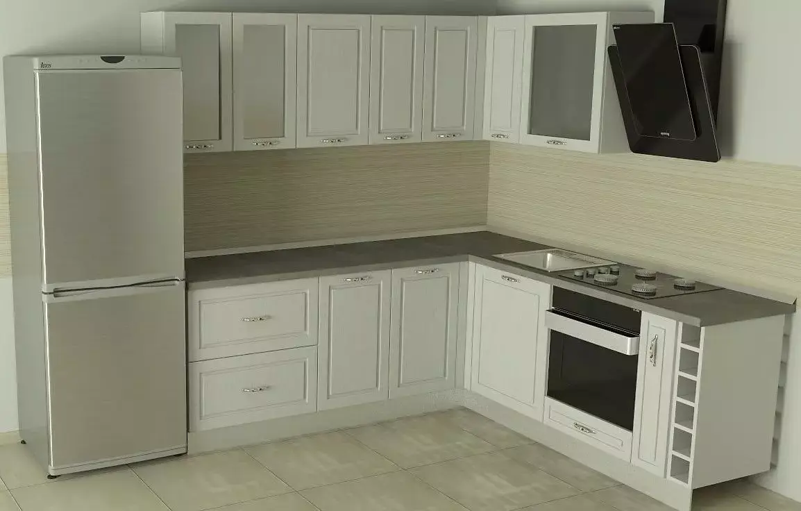 Classic Kitchen 6 Free 3D model