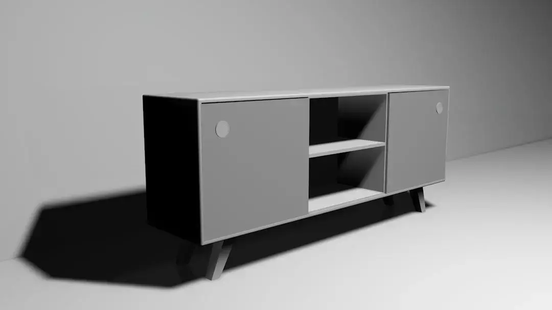 TV table Free 3D model