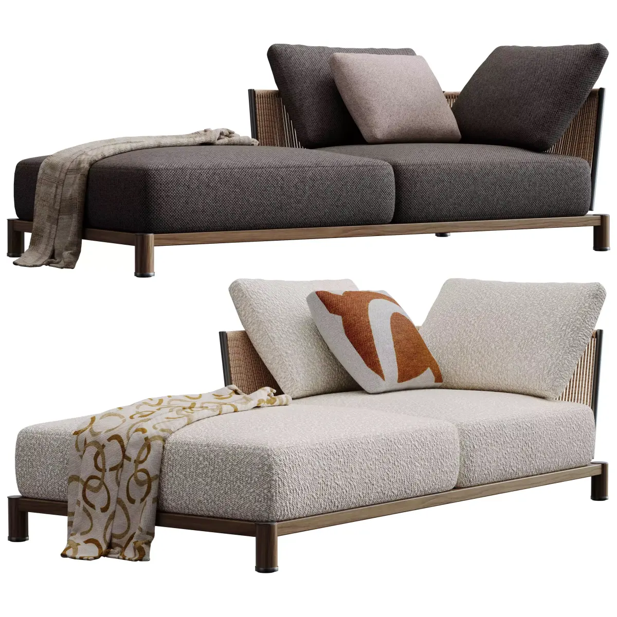 Daylight Chaise Loungue Free 3D model