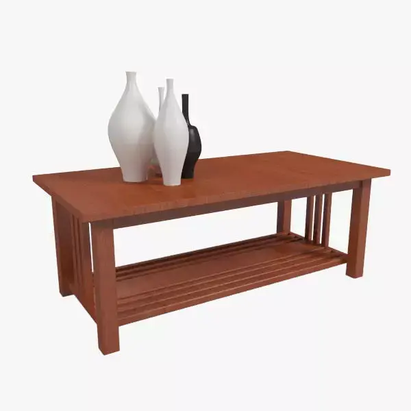 Coffee Table Free 3D model 13