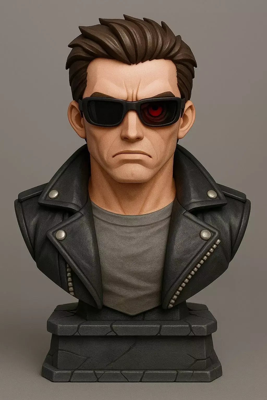 Terminator Bust 3D print model purchase