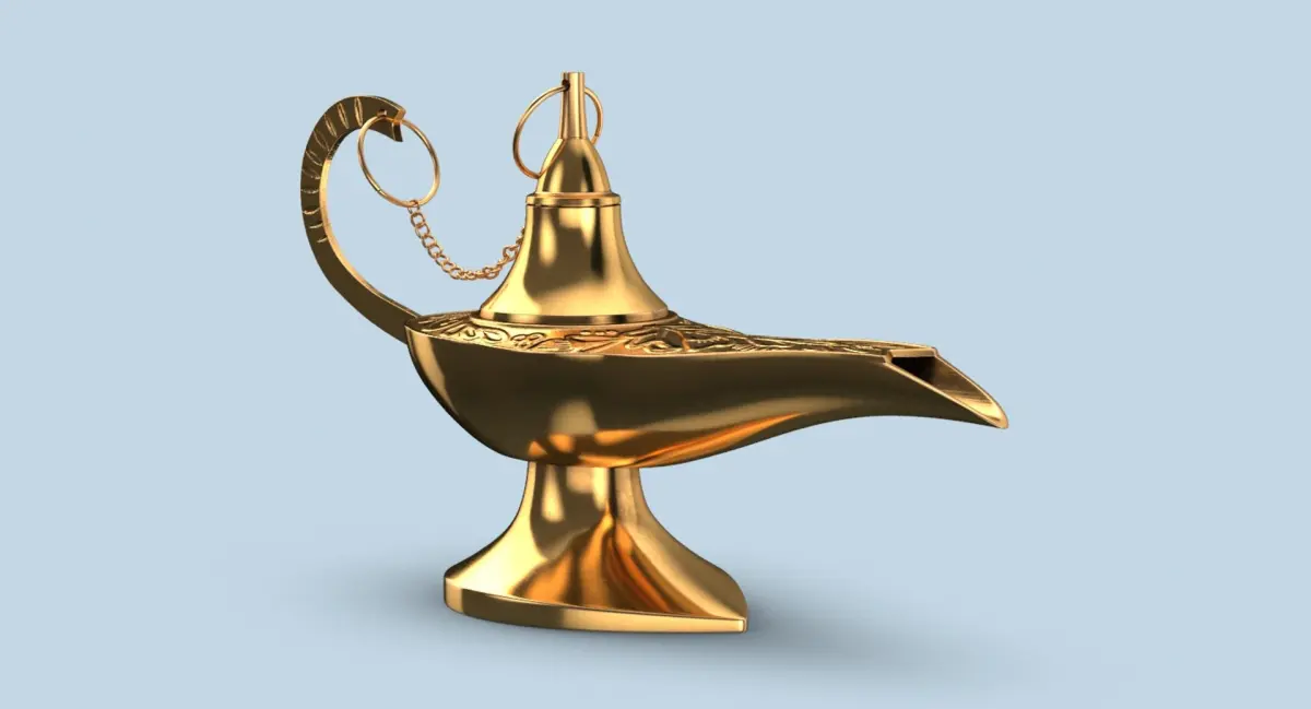 Magic Lamp 01 3D model