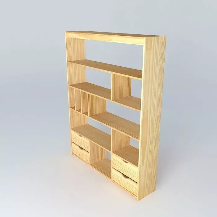 Pine furniture separation Free 3D model