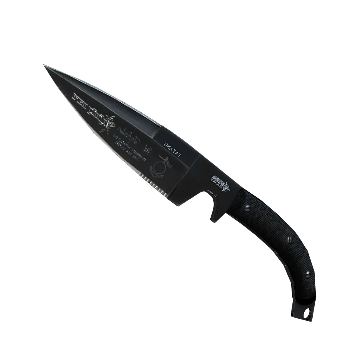 Throwing Knife Low-poly 3D model shop