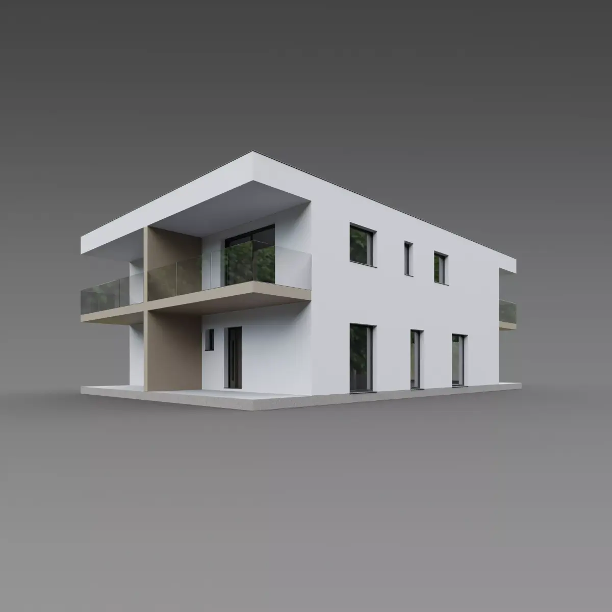 Solace House 3D model
