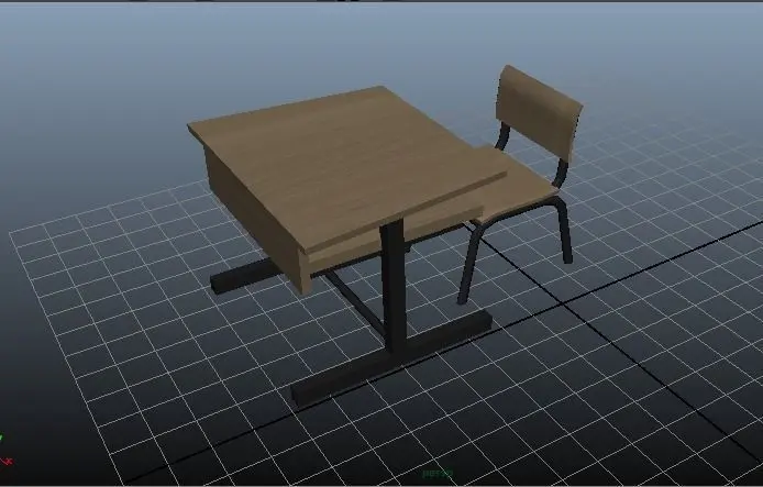  school furniture Free 3D model