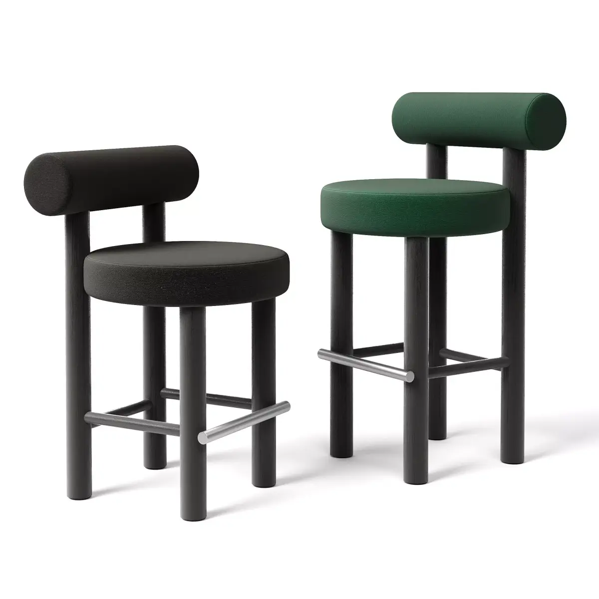 Noom Counter Bar Chair Gropius Free 3D model