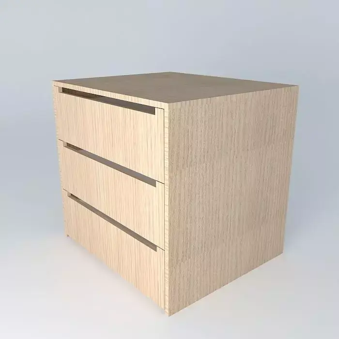 closet internal drawers Free 3D model