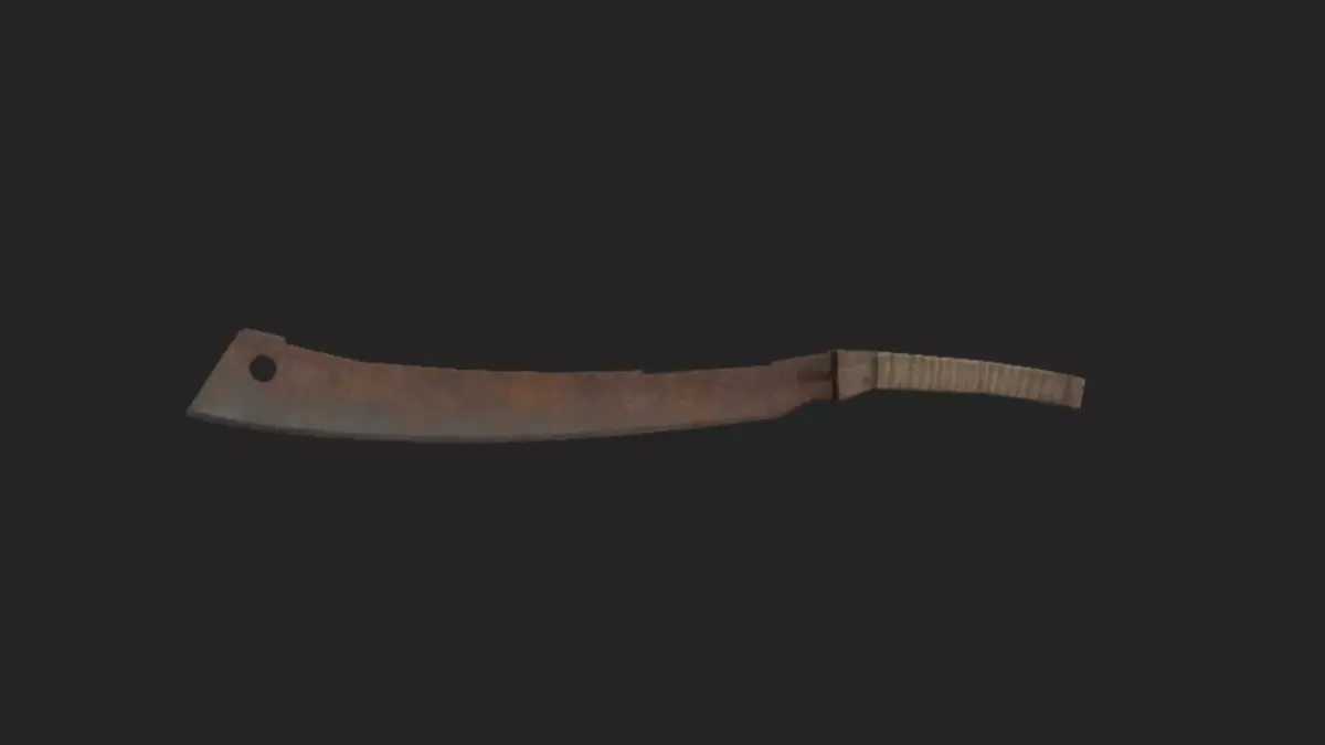 Knife 3D Model 004 Low-poly 3D model
