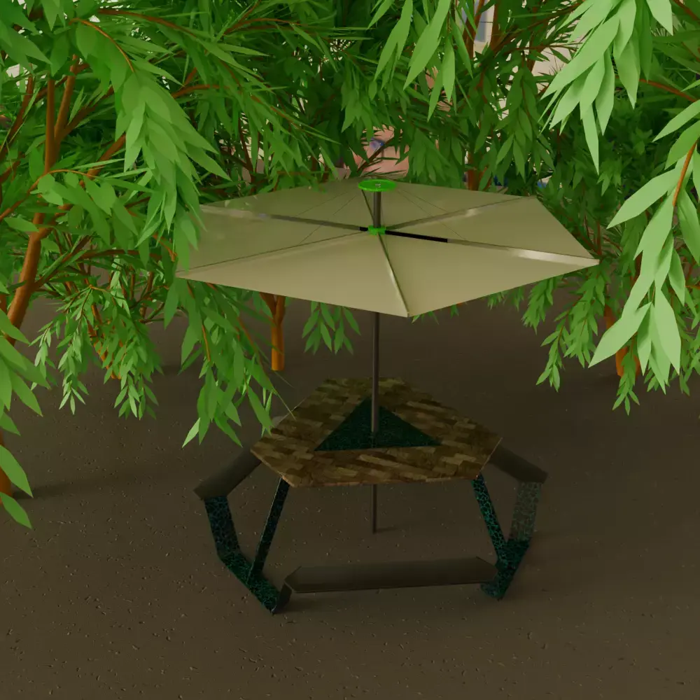 Umbrella Free 3D model get