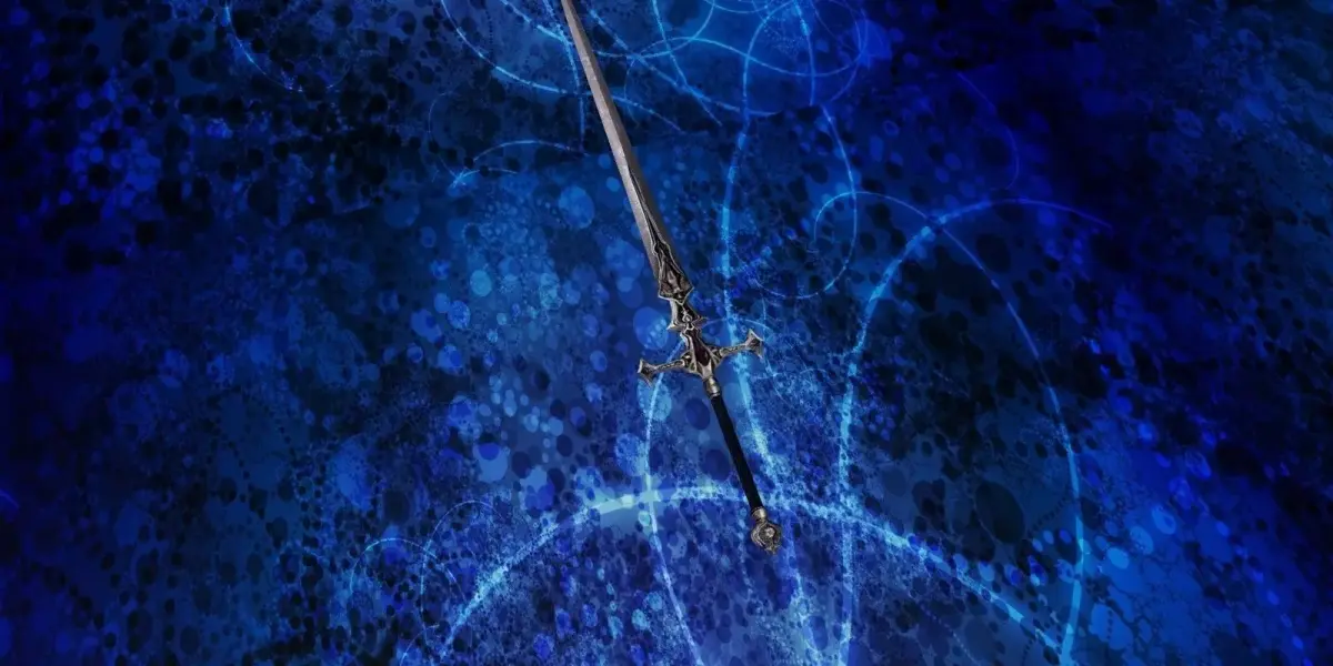 Sword Low-poly 3D model 103