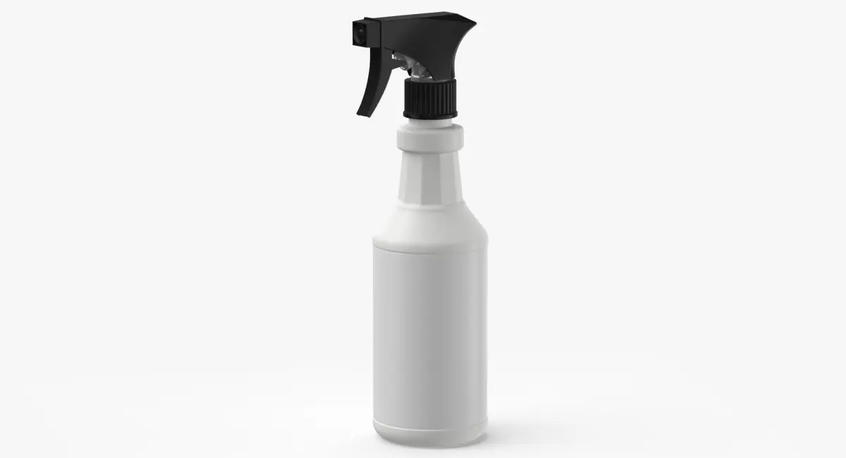 All Purpose Cleaner Spray 01 Blank and Generic Label 3D model