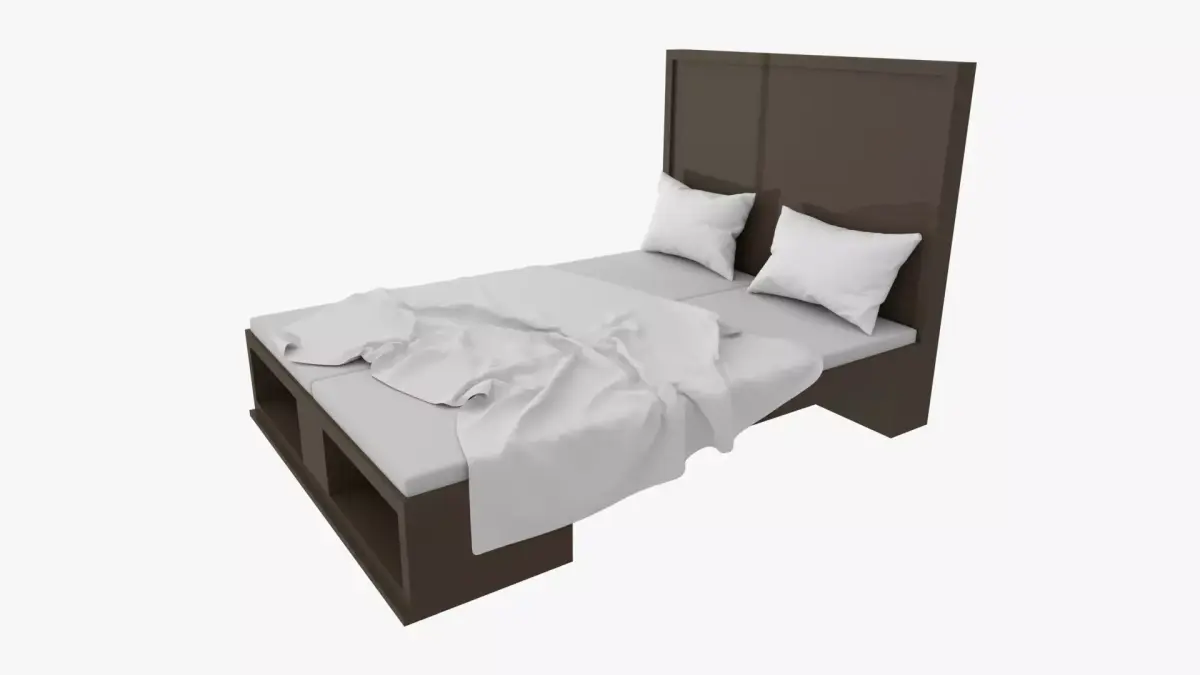 Bed Furniture Free 3D model