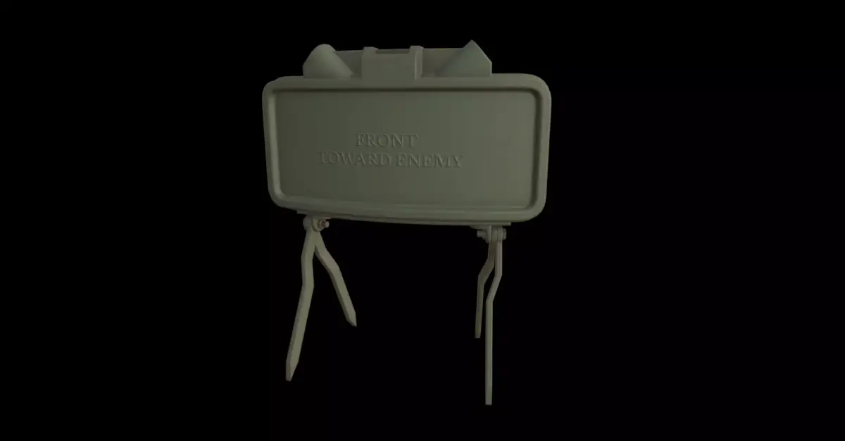 claymore 3D model get