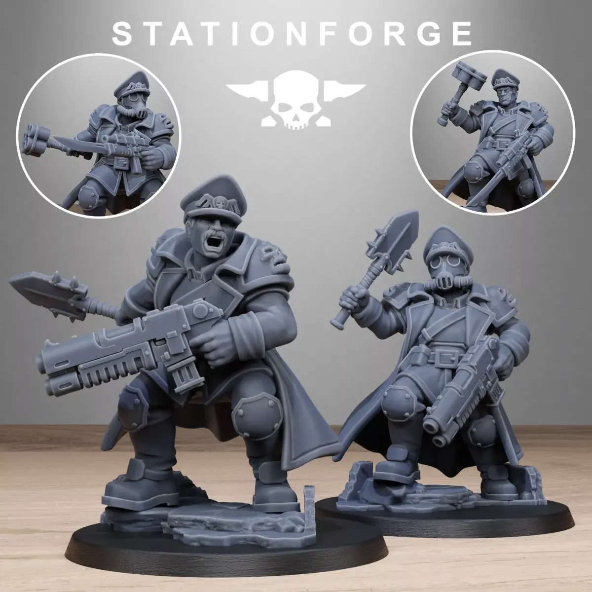 GrimGuard Lieutenant 3D print model
