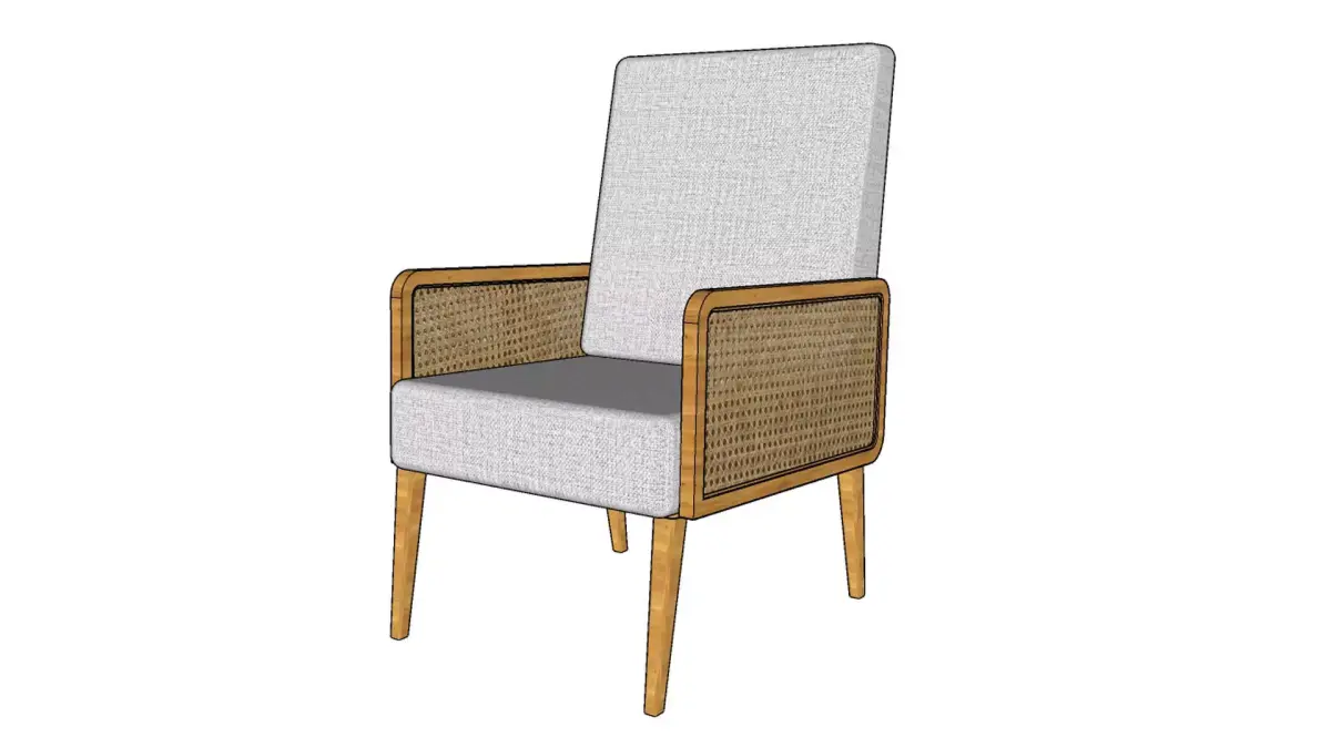 Accent Chair Free 3D model
