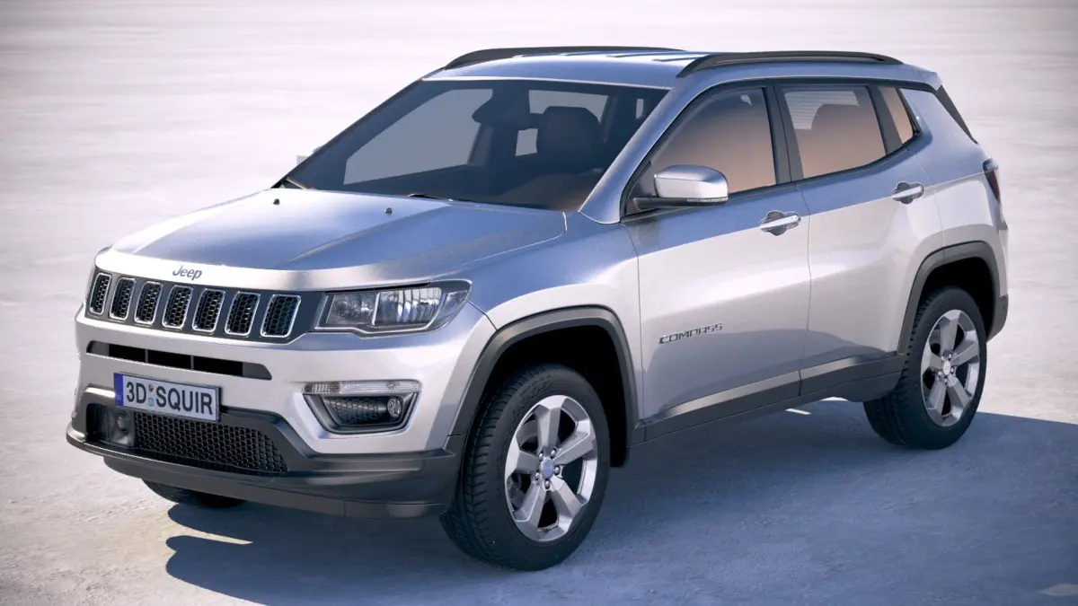 Jeep Compass 2018 3D model purchase