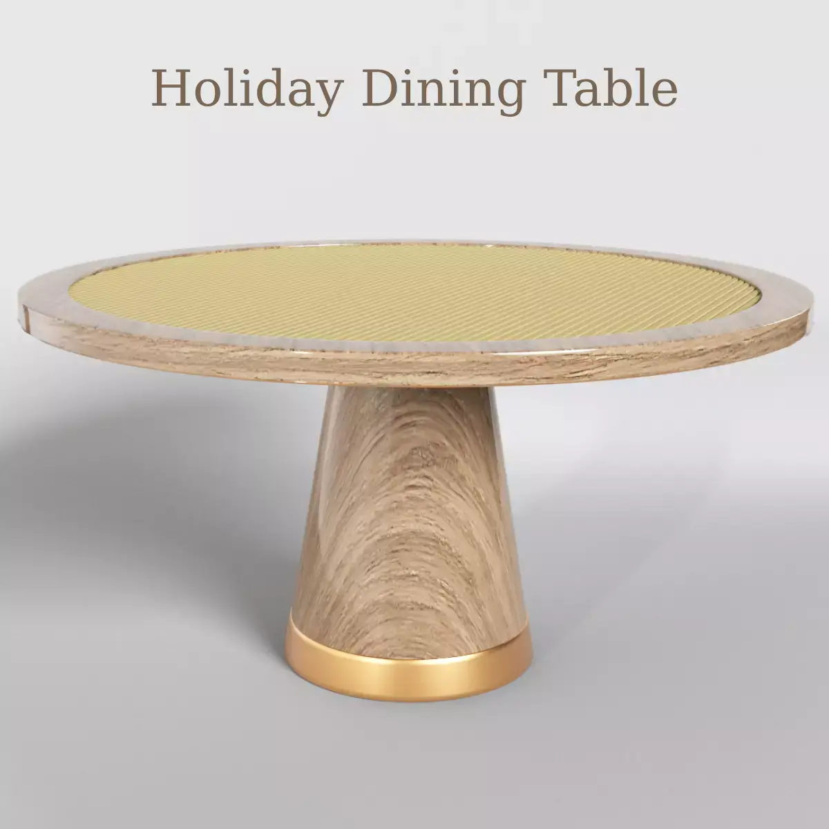 table dining table holiday table Free 3D model