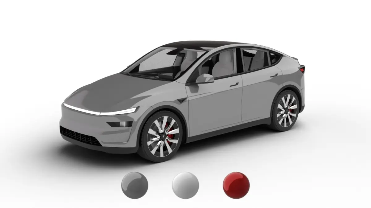 Tesla Model Y 2025 3d model get