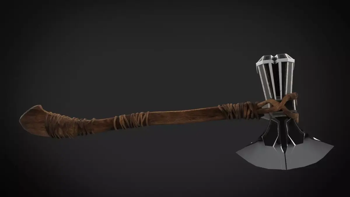 THOR AXE HOT Low-poly 3D model