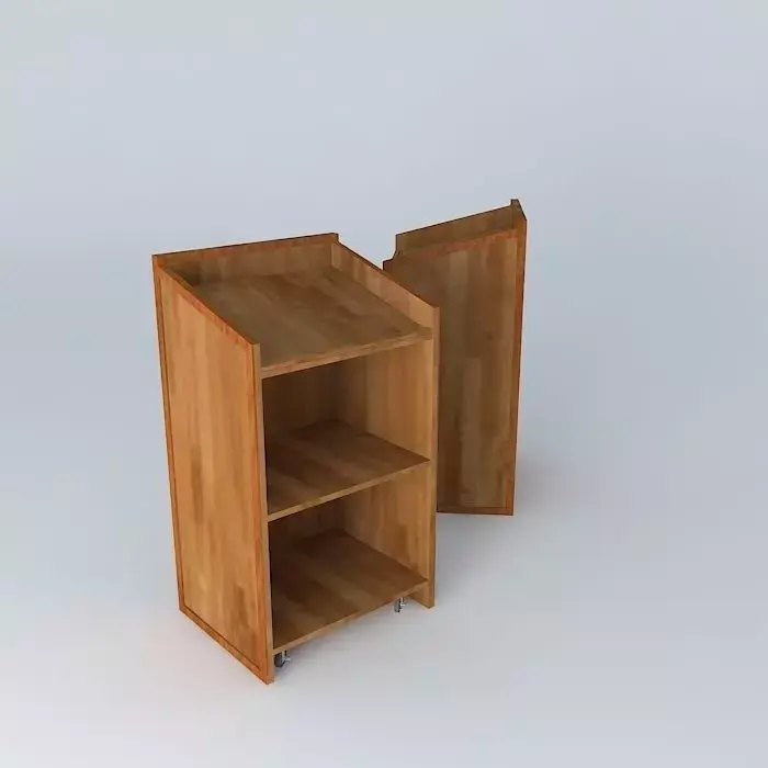 Podium Rectangular Free 3D model