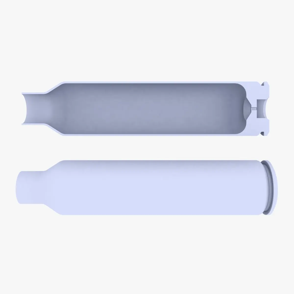 338 Lapua Magnum Bullet Casing 3D model