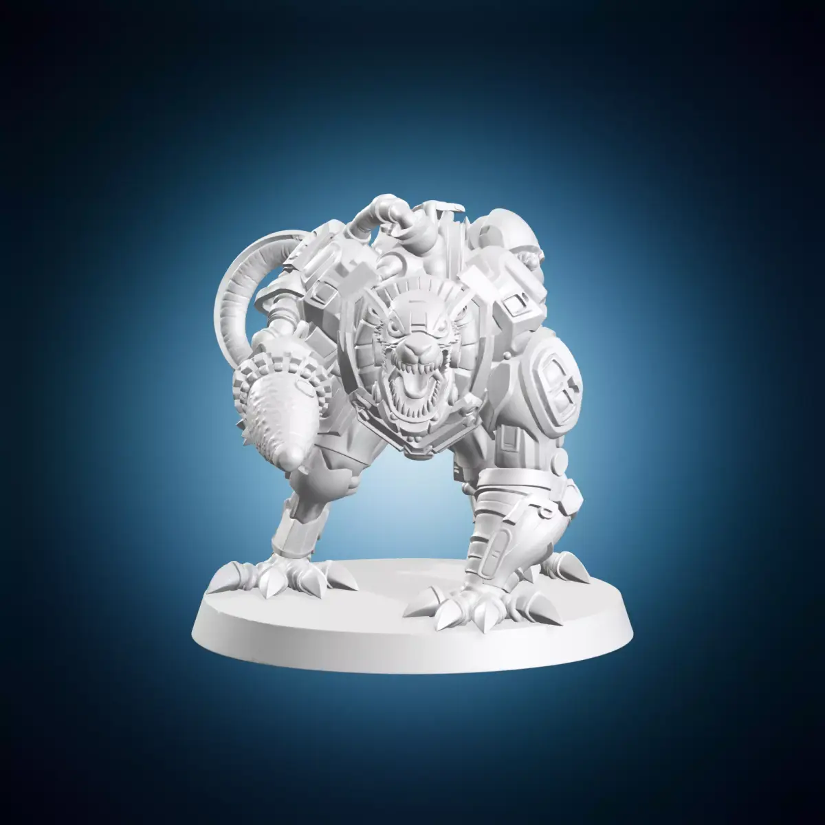 Gor Gor Rockeater Mechanical Beast 3D print model