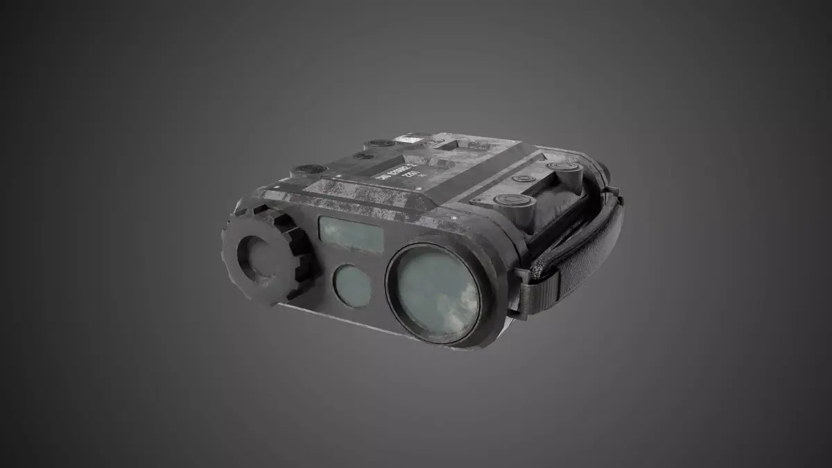 Military Binoculars Low-poly 3D model purchase