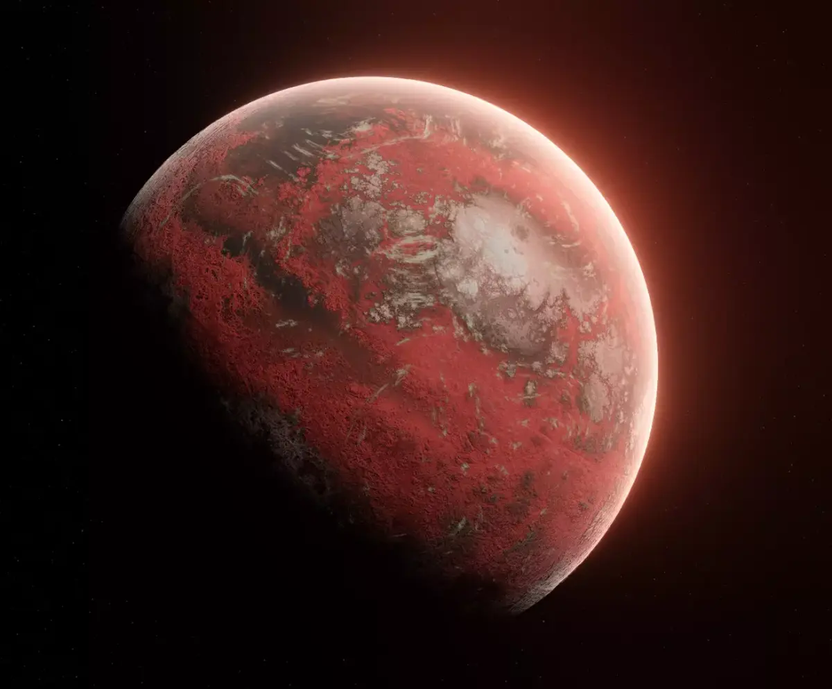 Planet Space Ready to game  Low-poly 3D model 8