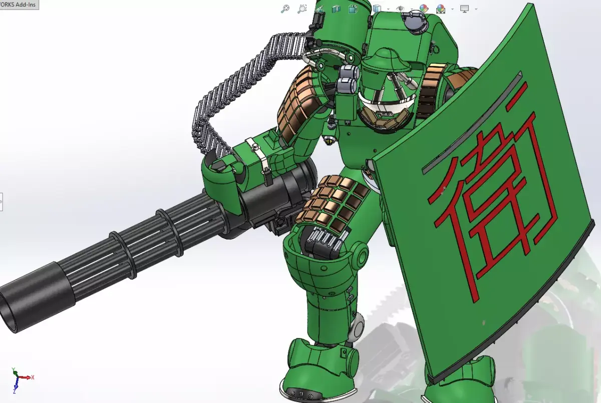 Lancer-IPS-Northstar Drake Articulated 3D print model purchase