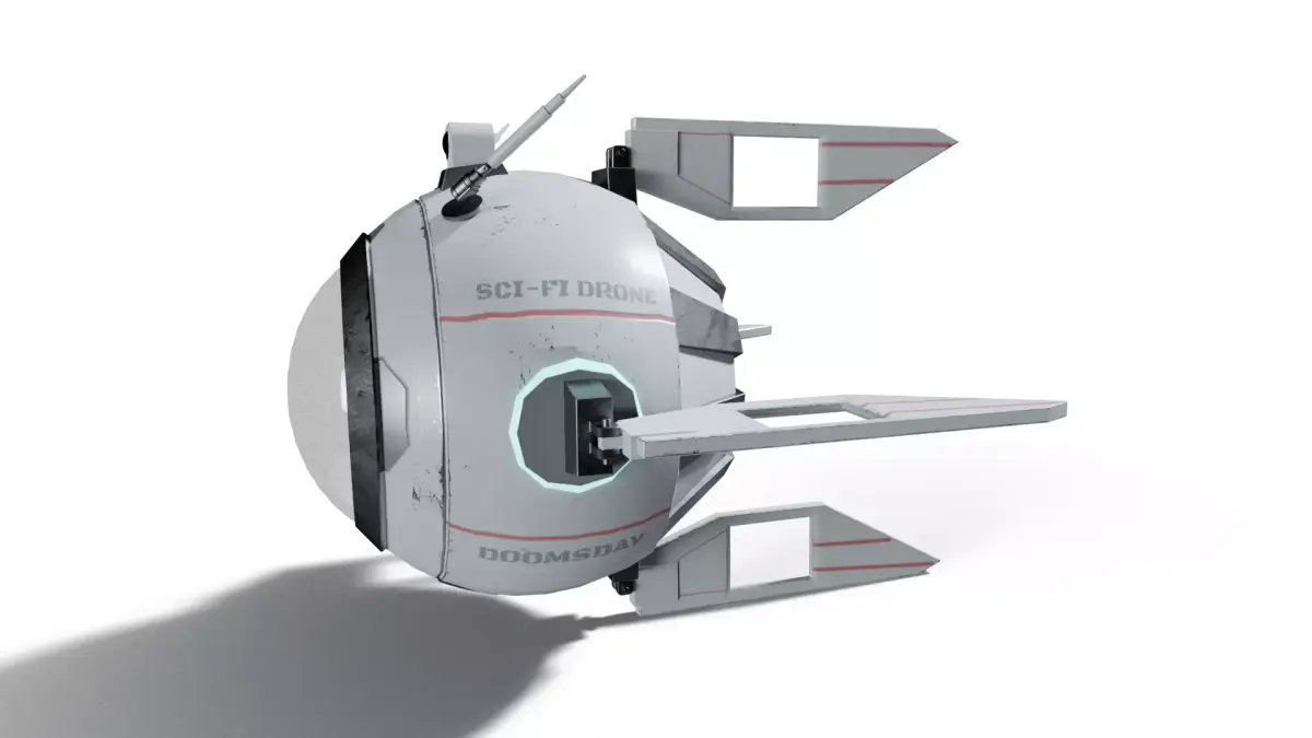 Sci-Fi Drone Camera 3D model